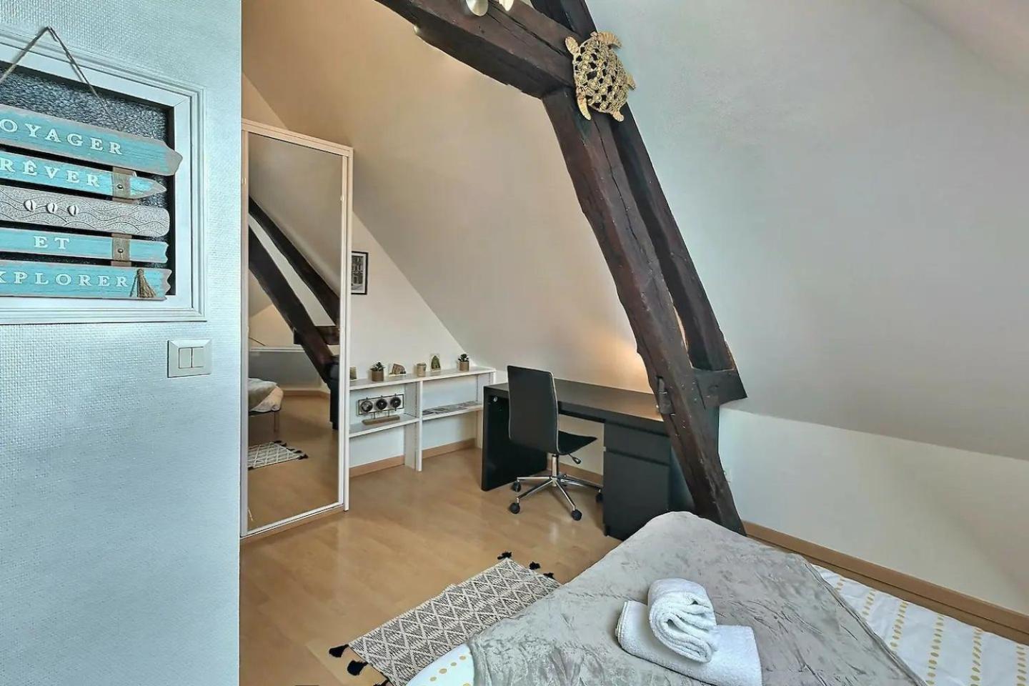 Le Travel - Appartement Equipe Proche Centre Et Yschools Troyes Zewnętrze zdjęcie